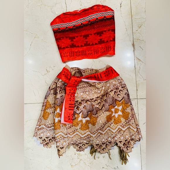 Disney Other - Disney girl princess Moana set of 2 pcs size 4-6